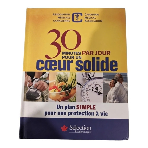 Canadian Medical Association 30 Minutes for a Healthy Heart Book (French) - Picture 1 of 6